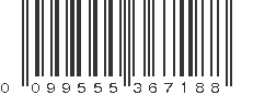 UPC 099555367188