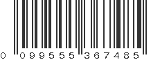 UPC 099555367485