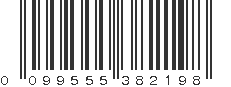 UPC 099555382198