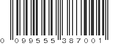 UPC 099555387001