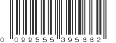 UPC 099555395662