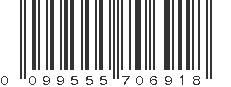 UPC 099555706918