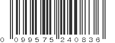 UPC 099575240836