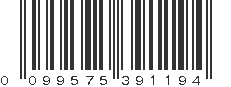 UPC 099575391194