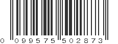 UPC 099575502873