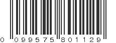 UPC 099575801129