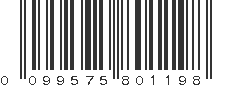 UPC 099575801198