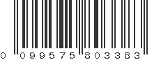 UPC 099575803383