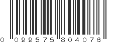 UPC 099575804076