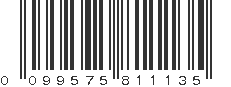 UPC 099575811135