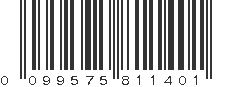 UPC 099575811401