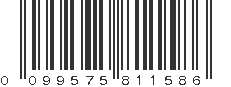 UPC 099575811586