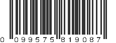 UPC 099575819087