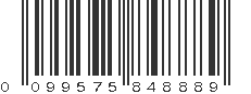 UPC 099575848889