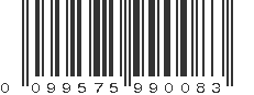 UPC 099575990083