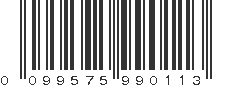 UPC 099575990113