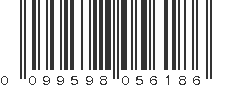 UPC 099598056186