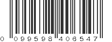 UPC 099598406547