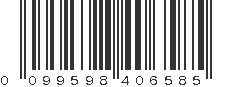 UPC 099598406585