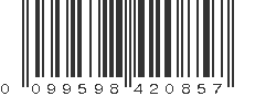 UPC 099598420857