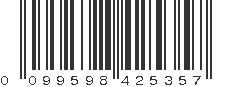 UPC 099598425357