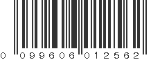 UPC 099606012562