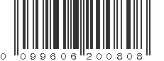 UPC 099606200808