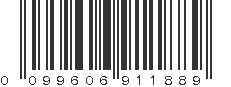 UPC 099606911889