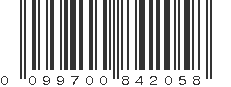 UPC 099700842058