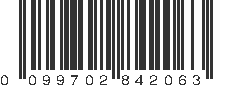 UPC 099702842063