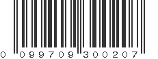 UPC 099709300207