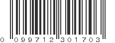 UPC 099712301703