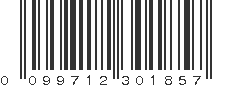 UPC 099712301857