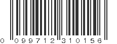 UPC 099712310156