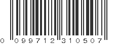 UPC 099712310507