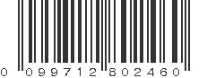 UPC 099712802460