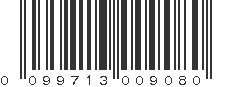 UPC 099713009080