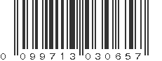 UPC 099713030657