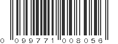 UPC 099771008056