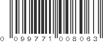 UPC 099771008063