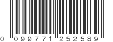 UPC 099771252589