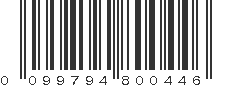 UPC 099794800446