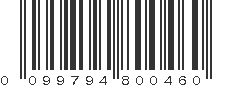 UPC 099794800460