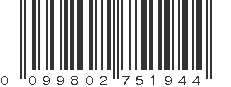 UPC 099802751944