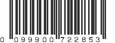 UPC 099900722853