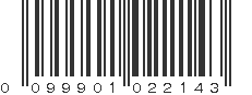 UPC 099901022143