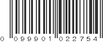 UPC 099901022754