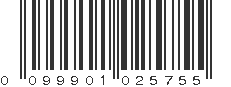 UPC 099901025755