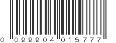 UPC 099904015777