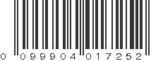 UPC 099904017252